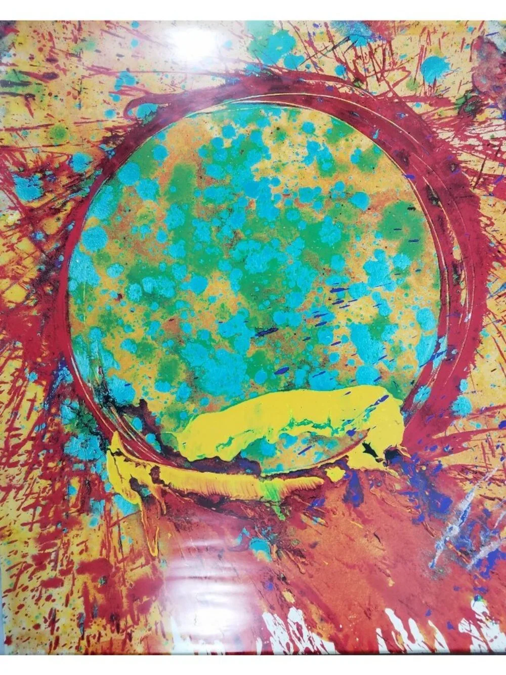 Unique College Colorful Wall Art Poster Abstract 24